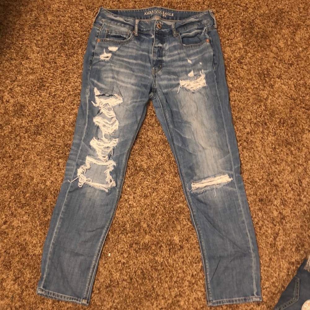 Ripped American Eagle Jeans